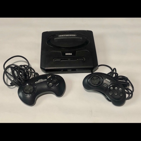 Vintage sega genesis console